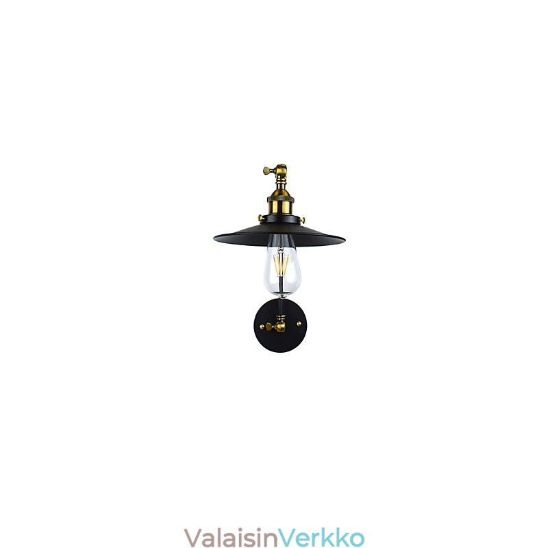 Rustic Lodge Perinteinen klassinen maalausominaisuus Downlight-seinävalaisimille