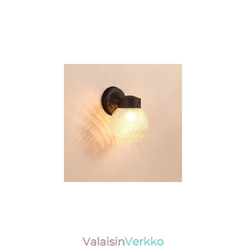 Moderni nykyaikainen musta oksidiviimeistelyominaisuus minityylisille Ambient Light -seinävalaisimille