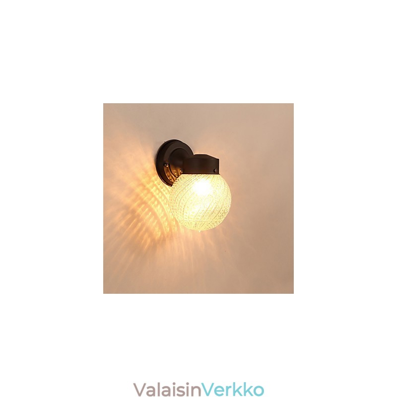 Moderni nykyaikainen musta oksidiviimeistelyominaisuus minityylisille Ambient Light -seinävalaisimille