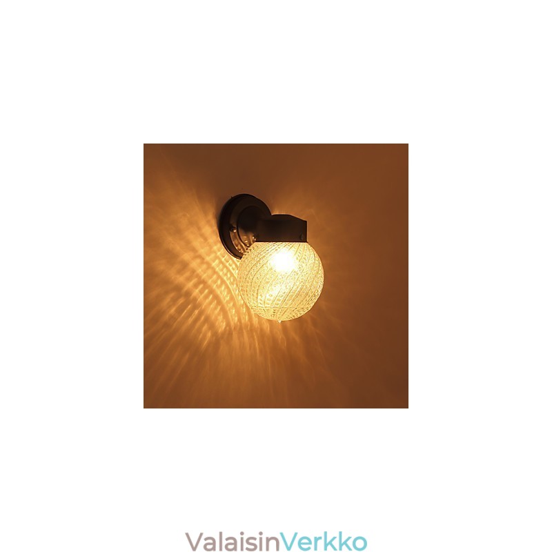 Moderni nykyaikainen musta oksidiviimeistelyominaisuus minityylisille Ambient Light -seinävalaisimille