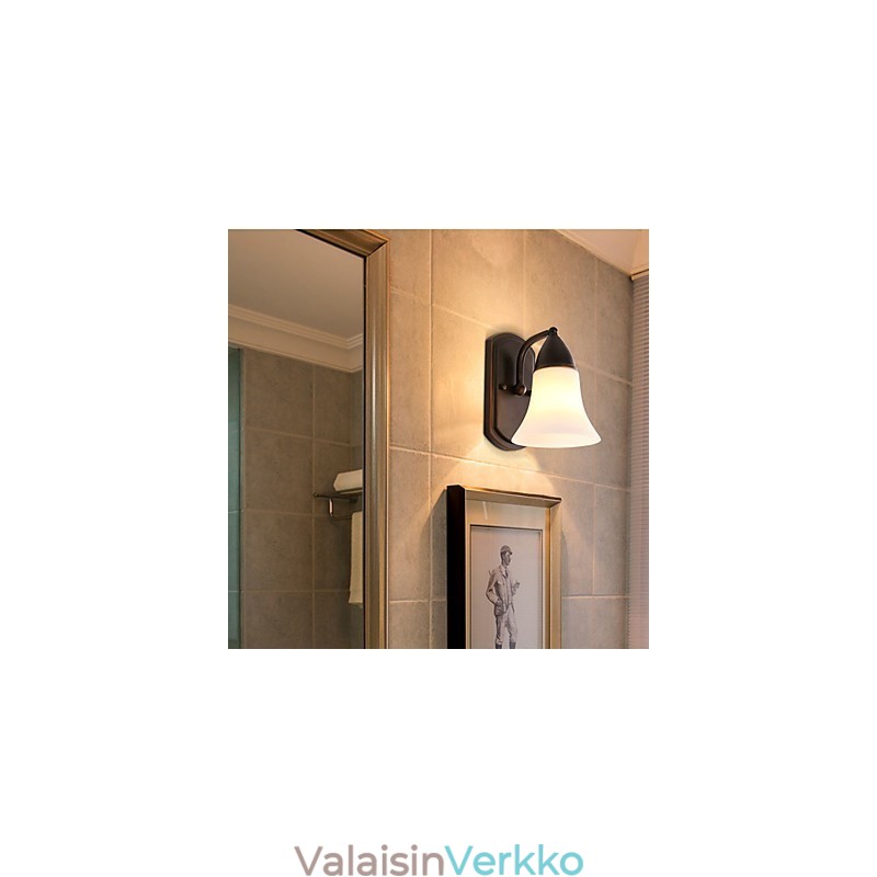 Rustic Lodge Black Oxide -viimeistelyominaisuus silmien suojaamiseen Ambient Light -seinälamppujen seinävalaisin