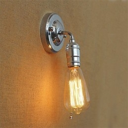 Retro Loft Edison seinävalaisin makuuhuoneen seinävalaisimet kotiin ylös alas maalaismainen teollinen yhden pään käytävä Olohuoneen mini sisustusseinä