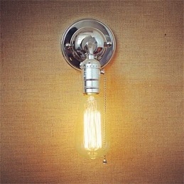 Retro Loft Edison seinävalaisin makuuhuoneen seinävalaisimet kotiin ylös alas maalaismainen teollinen yhden pään käytävä Olohuoneen mini sisustusseinä