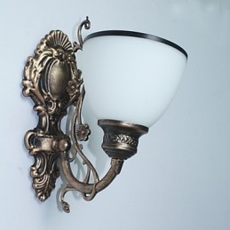 Yksinkertainen amerikkalainen seinävalaisin yövalaisin Olohuoneen koristevalaisin takorautainen eurooppalaistyylinen luova seinävalaisin