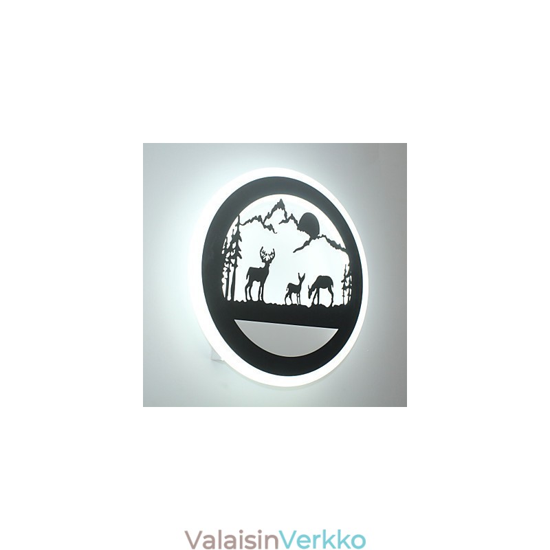 Yövalaisin Seinävalaisin Makuuhuoneen Olohuoneen Valot Moderni Minimalistinen Luova Käytävä Akryylilamppu