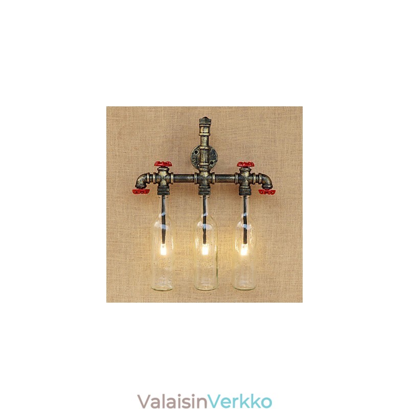 Vintage Country Antique Bronze Feature Ambient Light -seinälamput seinävalaisin