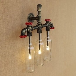 Vintage Country Antique Bronze Feature Ambient Light -seinälamput seinävalaisin