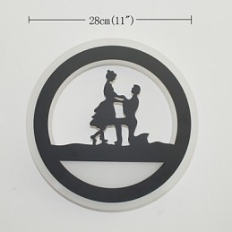 Vuoteen vierellä koristeltu valaisin Makuuhuone Luova olohuone Valokäytävälamppu Moderni minimalistinen seinävalaisin