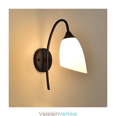Musta amerikkalainen Simple Bedroom Lamp Fishing Bedside Seinävalaisin Musta amerikkalainen Simple Bedroom Lamp Fishing Bedside Seinävalaisin