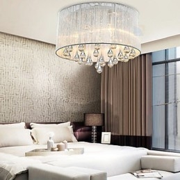 Kattovalo Moderni Crystal 4 -lamppu