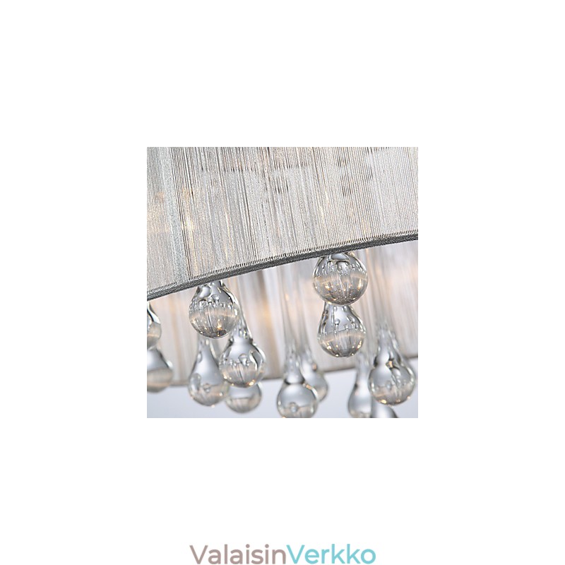 Kattovalo Moderni Crystal 4 -lamppu