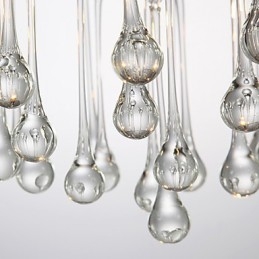 Kattovalo Moderni Crystal 4 -lamppu