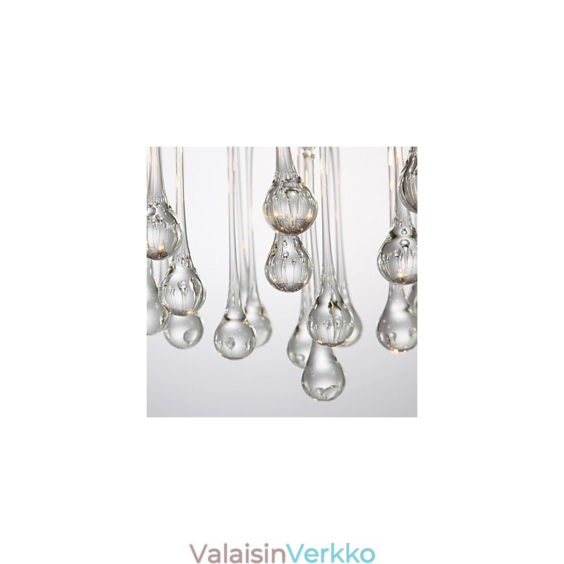 Kattovalo Moderni Crystal 4 -lamppu