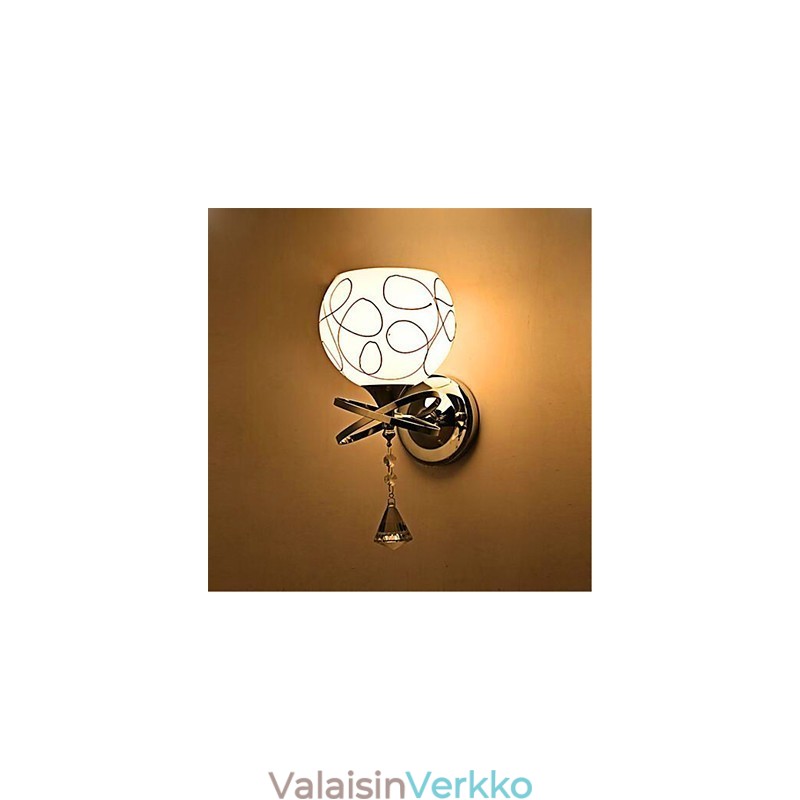 Hotel Bedroom Bedside Lamp Moderni minimalistinen lasiseinävalaisin