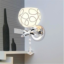 Hotel Bedroom Bedside Lamp Moderni minimalistinen lasiseinävalaisin
