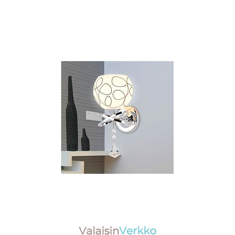 Hotel Bedroom Bedside Lamp Moderni minimalistinen lasiseinävalaisin