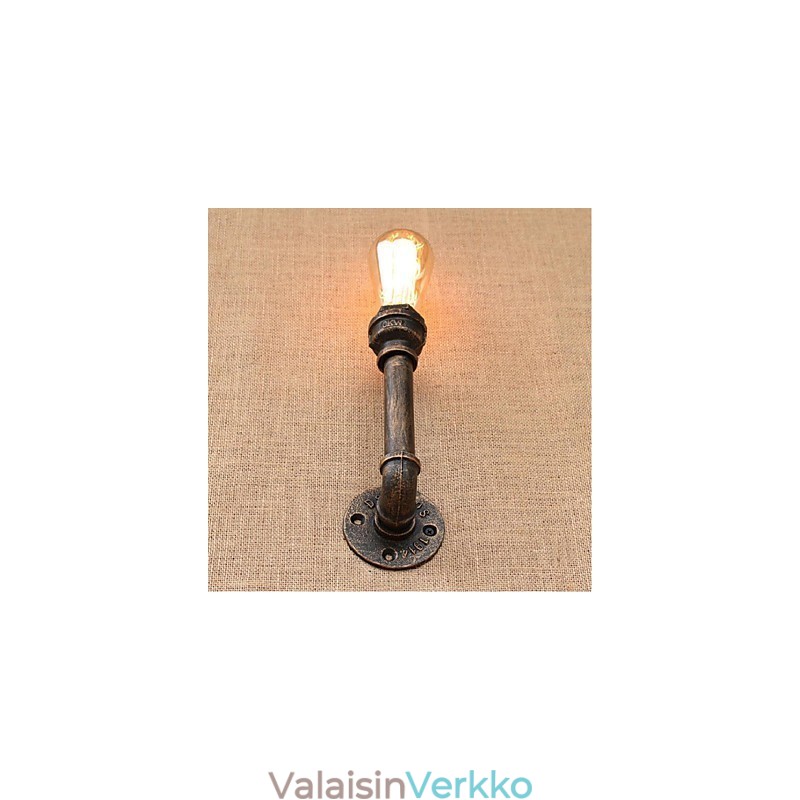 Nostalgia Yksinkertainen vesiputki koristeellinen pieni seinävalaisin seinävalaisin