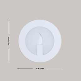 Integroitu moderni nykyaikainen maalausominaisuus Ambient Light -seinävalaisimille