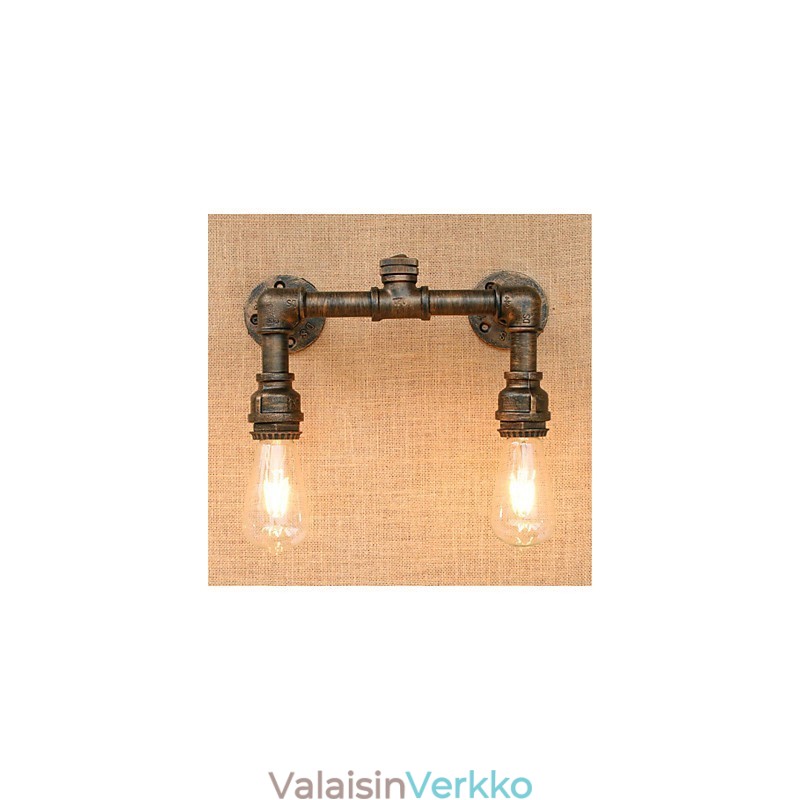 Rustic Lodge Country Painting -ominaisuus Ambient Light -seinävalaisimille