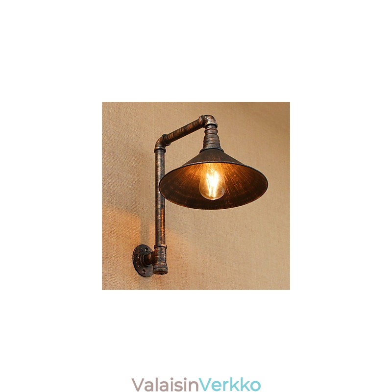Rustic Lodge Country Antique Brass -ominaisuus Ambient Light -seinävalaisimiin
