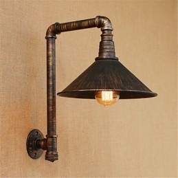 Rustic Lodge Country Antique Brass -ominaisuus Ambient Light -seinävalaisimiin