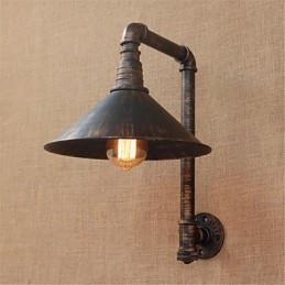 Rustic Lodge Country Antique Brass -ominaisuus Ambient Light -seinävalaisimiin