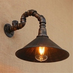 Rustic Lodge Country Black Oxide -viimeistelyominaisuus Ambient Light -seinälamppuihin