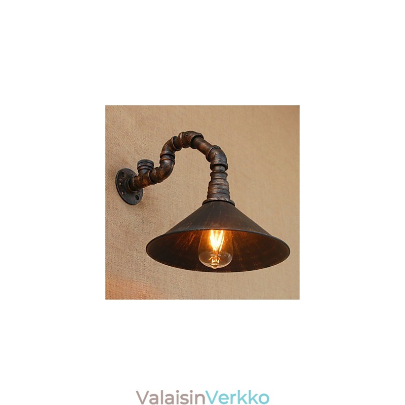 Rustic Lodge Country Black Oxide -viimeistelyominaisuus Ambient Light -seinälamppuihin
