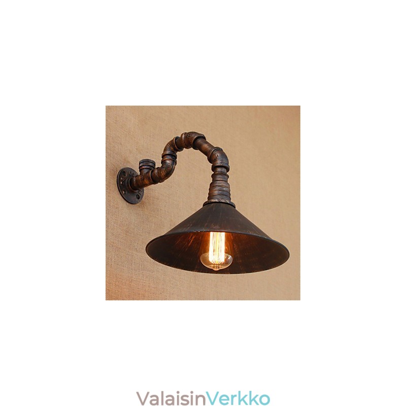 Rustic Lodge Country Black Oxide -viimeistelyominaisuus Ambient Light -seinälamppuihin