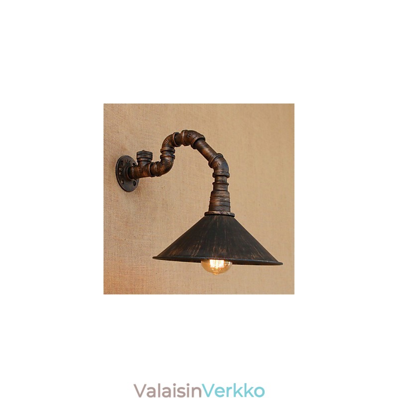 Rustic Lodge Country Black Oxide -viimeistelyominaisuus Ambient Light -seinälamppuihin