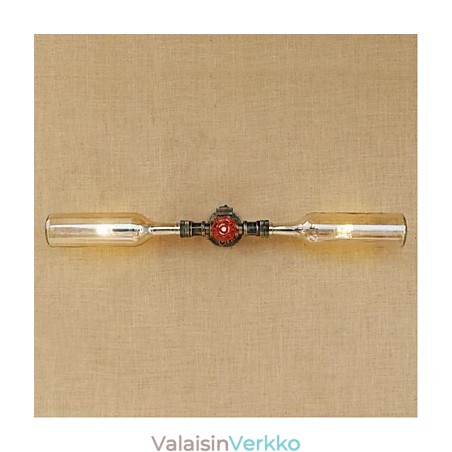 Retro American Village Creative Industry Wind Designer Vesipullon seinävalaisin Seinävalo Amber Retro American Village Creative Industry Wind Designer Vesipullon seinävalaisin Seinävalo Amber