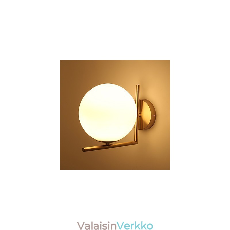 Moderni nykyaikainen galvanoitu ominaisuus Arc Uplight -seinävalaisimiin