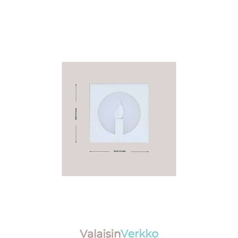 Integroitu moderni nykyaikainen Ambient Light -seinälamppujen seinävalaisin