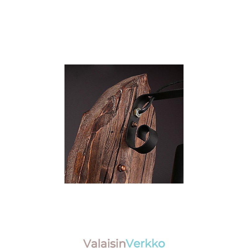 Single Head Industrial Vintage Retro puinen metallimaalaus värillinen seinävalaisin kotihotellin käytävälle Koristele seinävalo