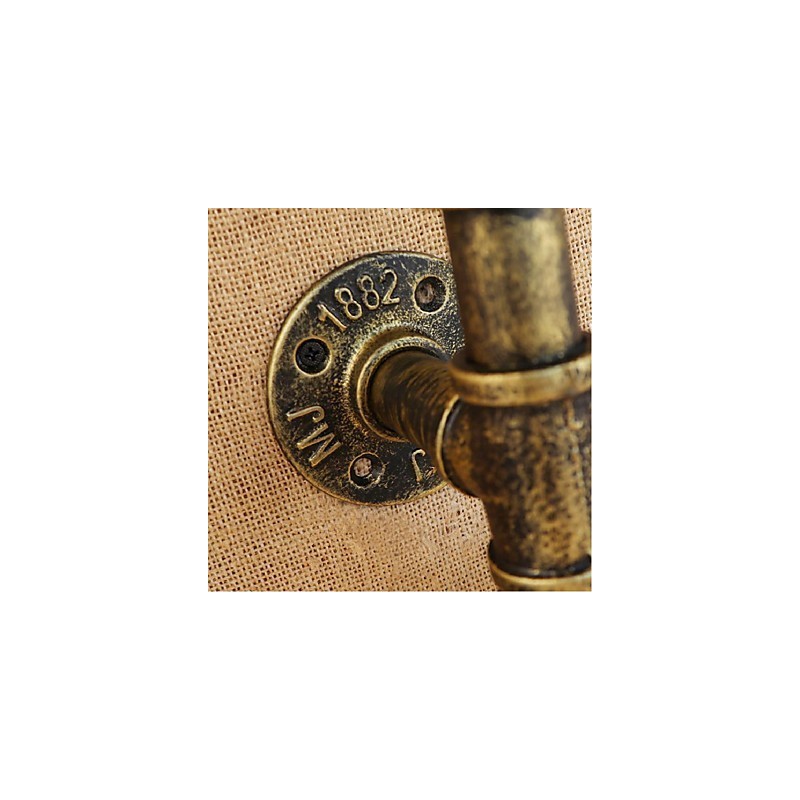 Retro Industrial tuulikytkin Vesipullon seinävalaisin Seinävalaisin Oranssi