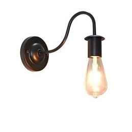 Rustic Lodge Perinteinen klassinen maalausominaisuus Downlight-seinävalaisimille