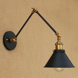 Seinävalaisin Messinki Vintage Industrial Seinävalaisin Valo Kodin Valaistus Sisustus Seinävalaisin
