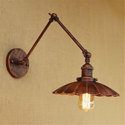 Rustic Lodge Country Retro Painting -ominaisuus minityyliselle keinuvarrelle Ambient Light Swingille