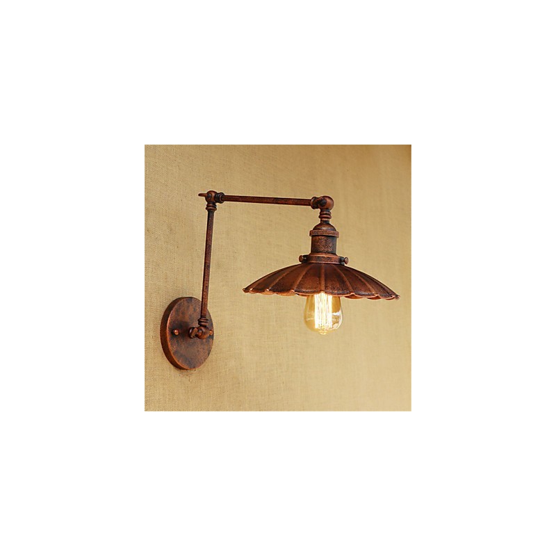 Rustic Lodge Country Retro Painting -ominaisuus minityyliselle keinuvarrelle Ambient Light Swingille