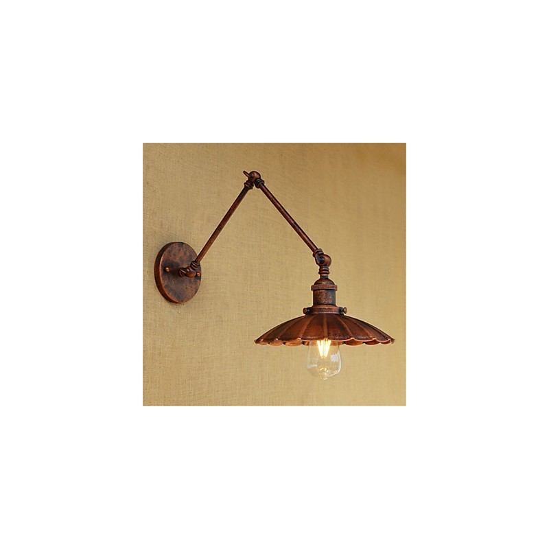 Rustic Lodge Country Retro Painting -ominaisuus minityyliselle keinuvarrelle Ambient Light Swingille