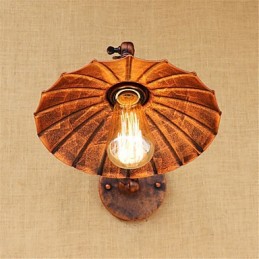 Rustic Lodge Country Retro Painting -ominaisuus minityyliselle keinuvarrelle Ambient Light Swingille