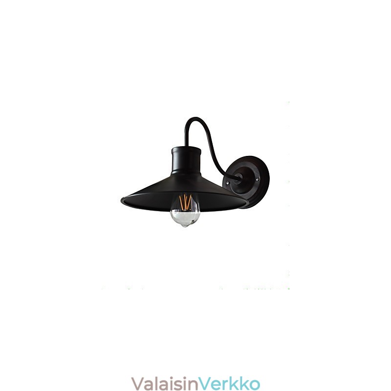 Seinävalaisin Seinälamput Seinärauta Seinävalaisin Tyhmä Musta Valosapeli Lamppu Seinälle