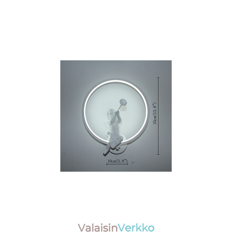 Nordic Modern Minimalist Seinävalaisin Makuuhuoneen Koristevalaisimet Alumiinituotteet Valaisimet Enkelit Käytävät Seinävalaisimet
