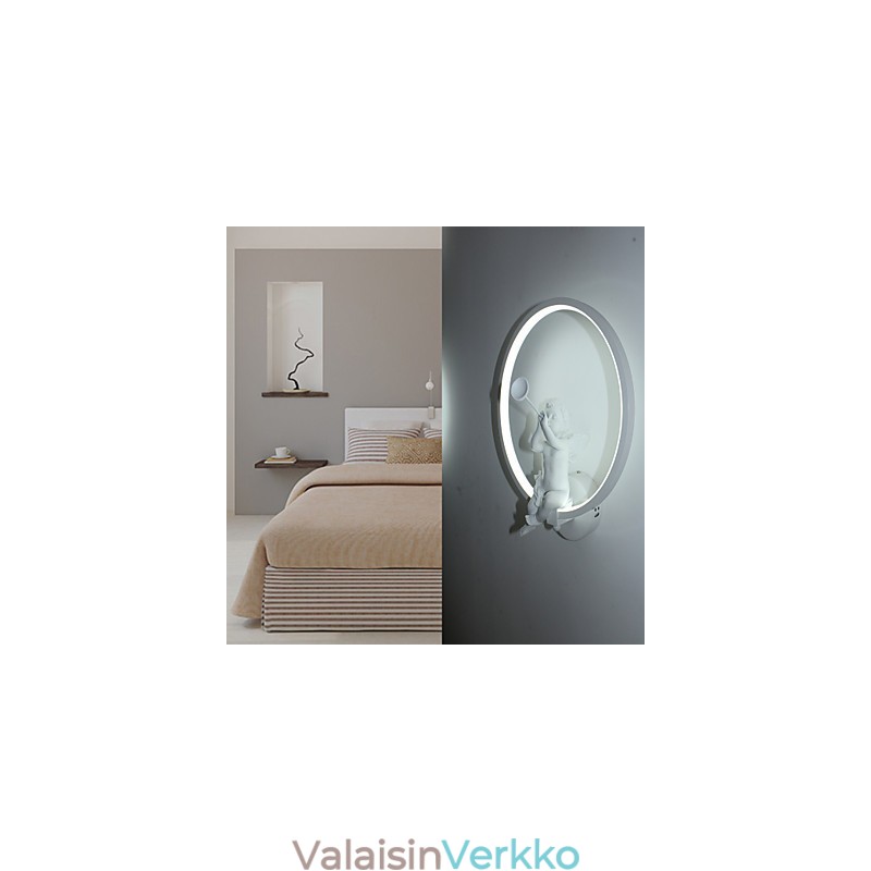 Nordic Modern Minimalist Seinävalaisin Makuuhuoneen Koristevalaisimet Alumiinituotteet Valaisimet Enkelit Käytävät Seinävalaisimet