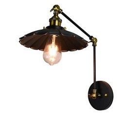 Rustic Lodge Perinteinen klassinen maalausominaisuus Downlight-seinävalaisimille