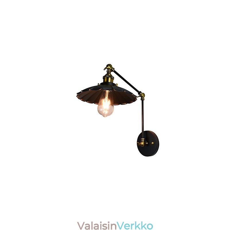 Rustic Lodge Perinteinen klassinen maalausominaisuus Downlight-seinävalaisimille