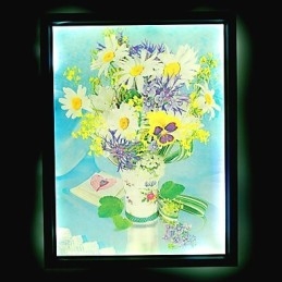 Integroitu moderni nykyaikainen moderni nykyaikainen maalausominaisuus ympäristövalaistuksiin