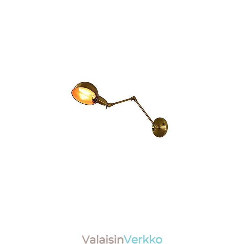 Rustic Lodge Perinteinen klassinen antiikkimessinkiominaisuus Downlight-seinävalaisimiin