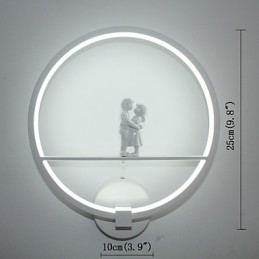 Seinävalaisin Moderni Minimalistinen Olohuone Koristeellinen Alumiini Käytävä Parveke Valaisin Makuuhuoneen Yövalaisin