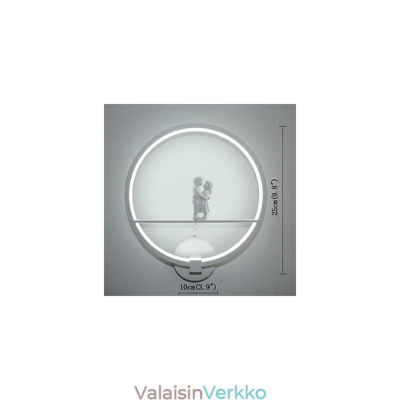 Seinävalaisin Moderni Minimalistinen Olohuone Koristeellinen Alumiini Käytävä Parveke Valaisin Makuuhuoneen Yövalaisin